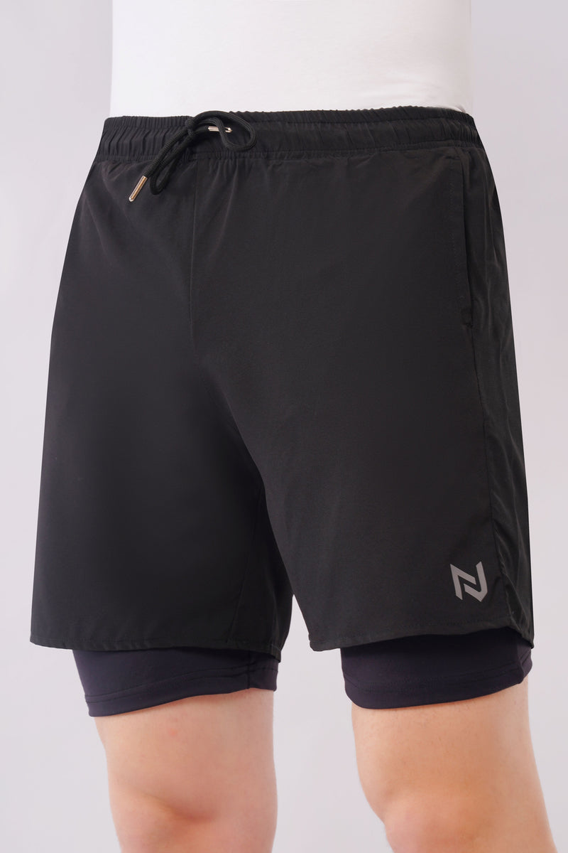 Men's 2-in-1 Compression Shorts