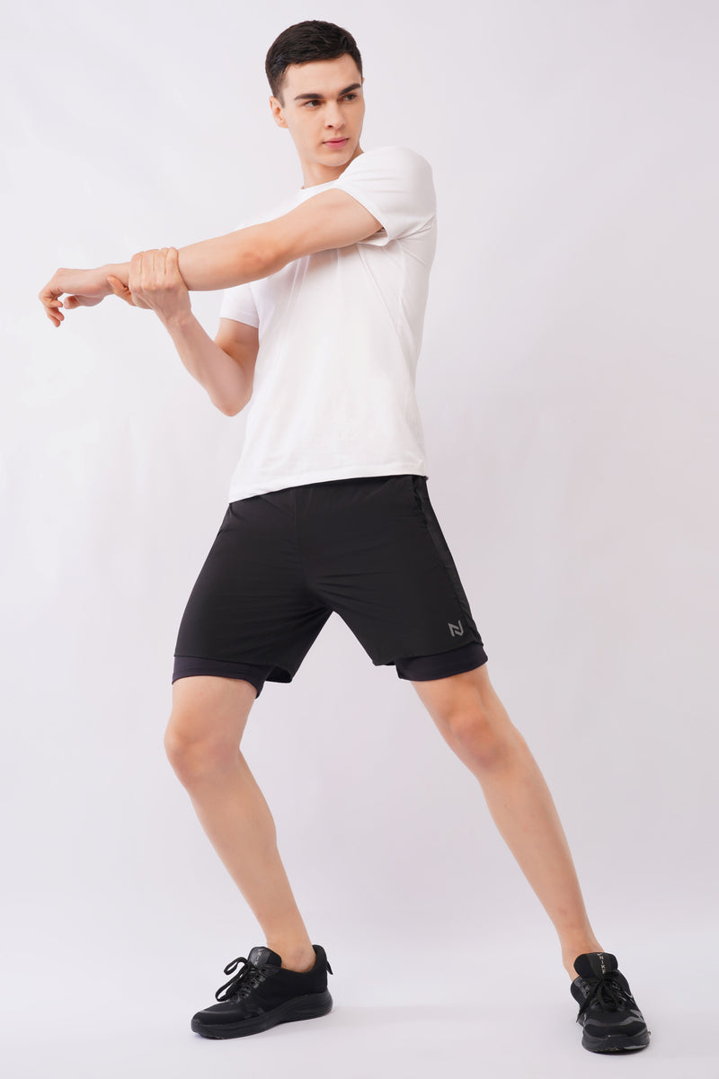 Men's 2-in-1 Compression Shorts
