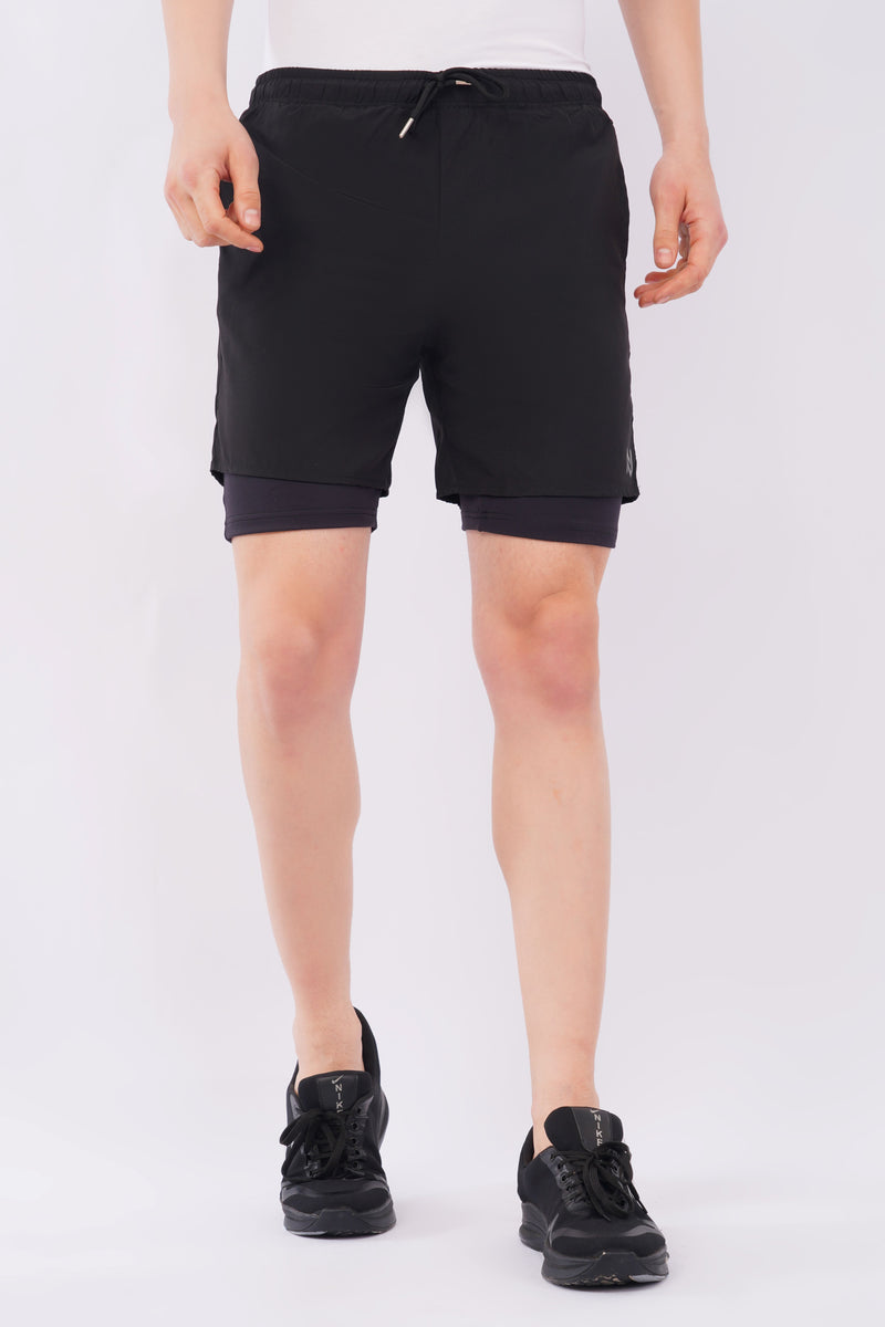 Men's 2-in-1 Compression Shorts