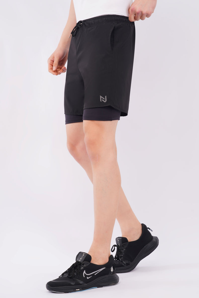 Men's 2-in-1 Compression Shorts