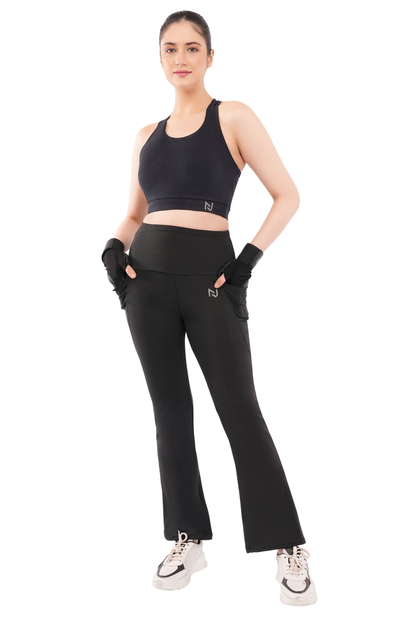 SculptFit | High Waist Flare Pants