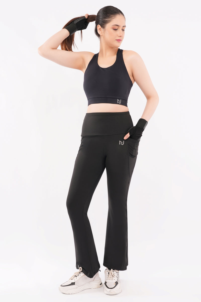 SculptFit | High Waist Flare Pants